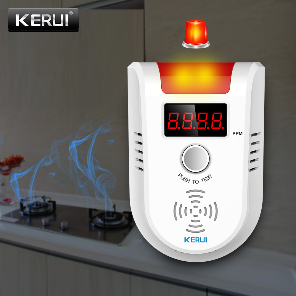Home Security Upgrades - KERUI GD13 LPG GAZ Dedektörü Alarmı