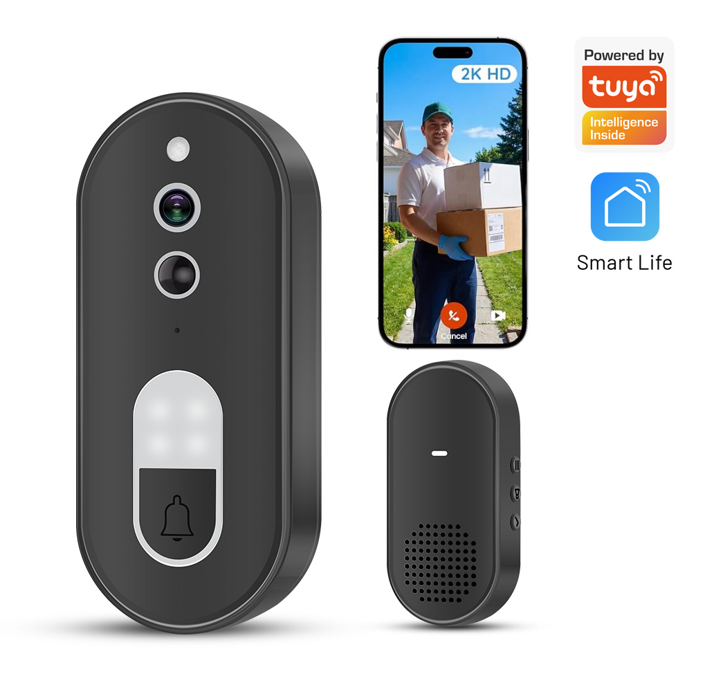 Home Security Tech - Tuya 1080P HD Kablosuz WiFi Görüntülü