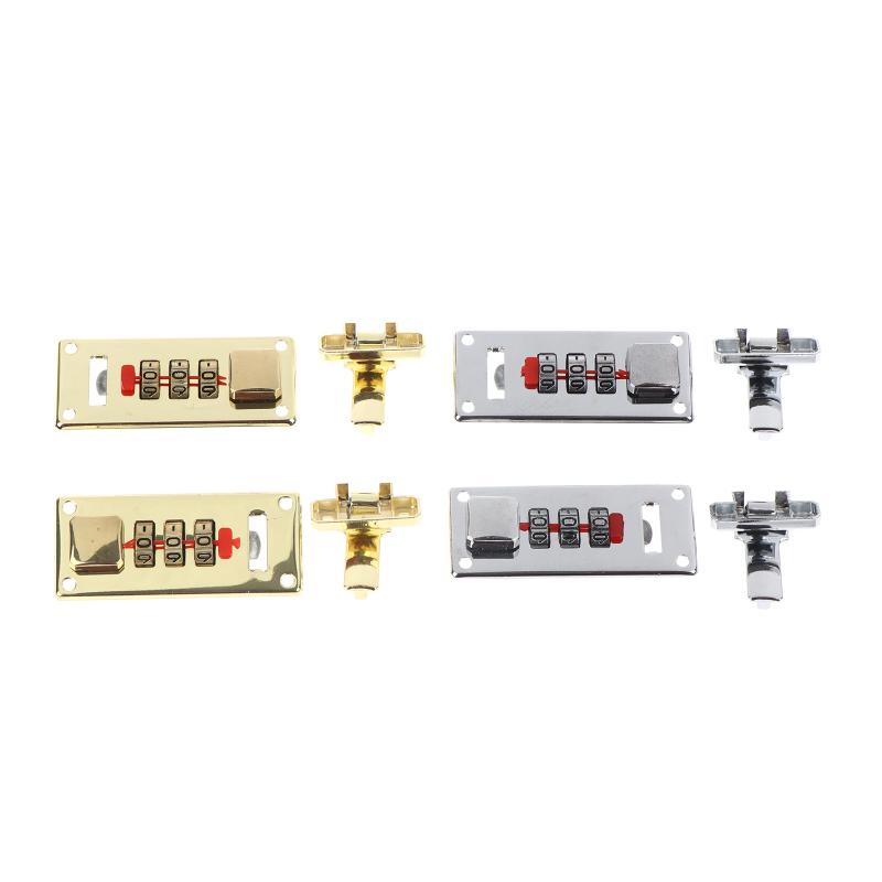 Home Security Box - 3 Haneli Şifreli Kilit 65x29mm Anahtarsız