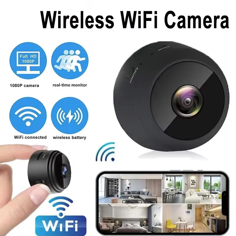 Home Security Tech - Yeni A9 Kamera Wifi 1080p HD