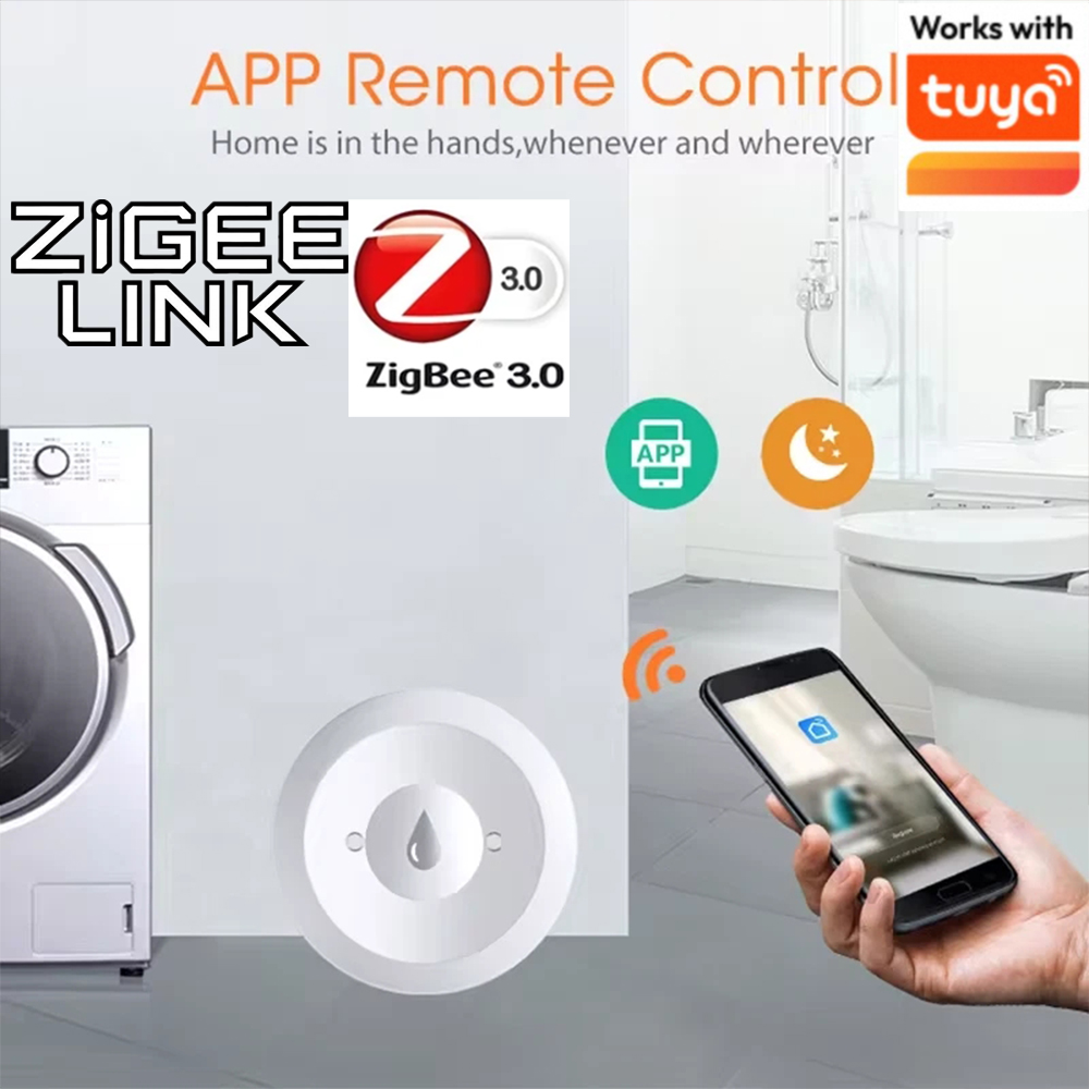 Home Security With Monitoring - Tuya ZigBee 3.0 Akıllı Su Kaçağı