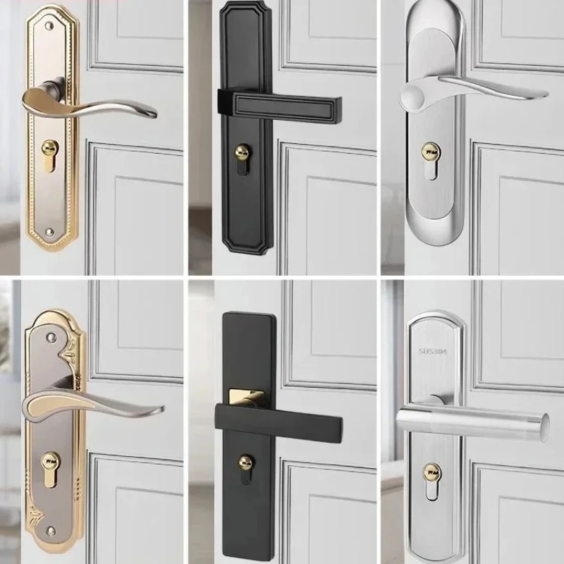 Home Security For Apartments - Apartman odası ahşap kapı kilidi seti