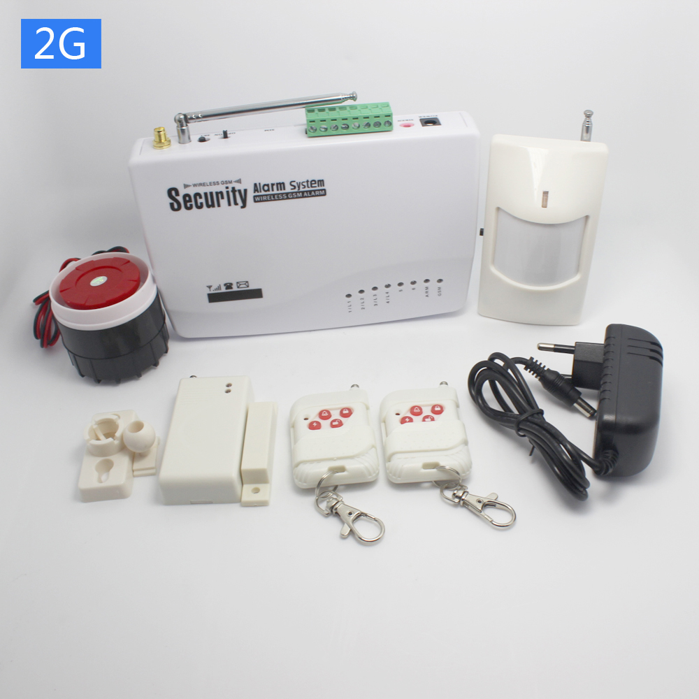 Home Security Zones - 1 Takım Ev Güvenlik GSM SMS