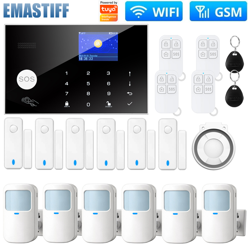 Home Security Zones - Tuya Akıllı Ev için WIFI Alarm