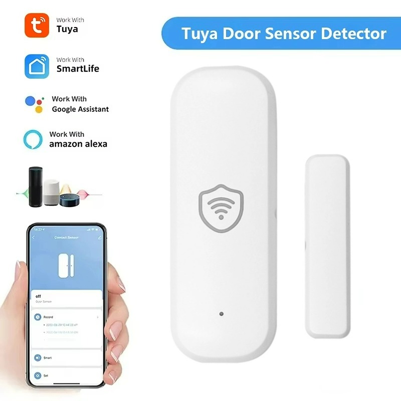 Home Security Product - YFK Zigbee Kapı ve Pencere Sensörü,
