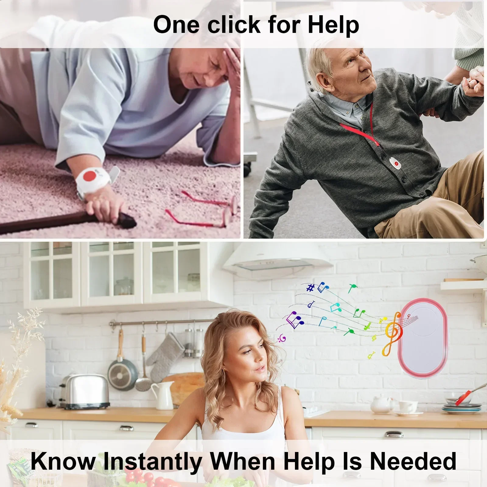 Topvico Kablosuz Bakıcı Çağrı  - Home Security Upgrades incelemesi ve fiyatı