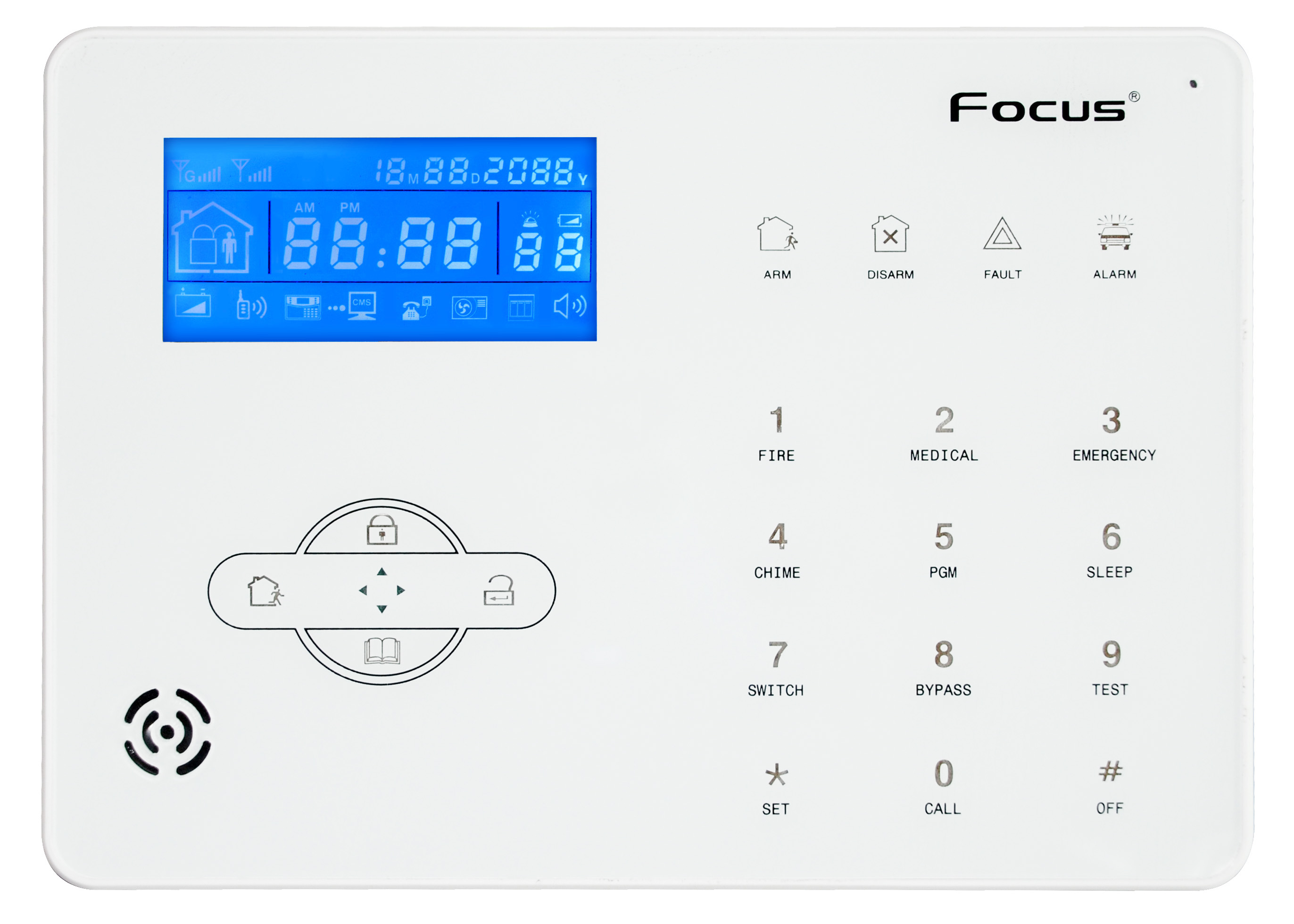 Focus ST-IIIB İngilizce Sesli  - Home Security Zones incelemesi ve fiyatı