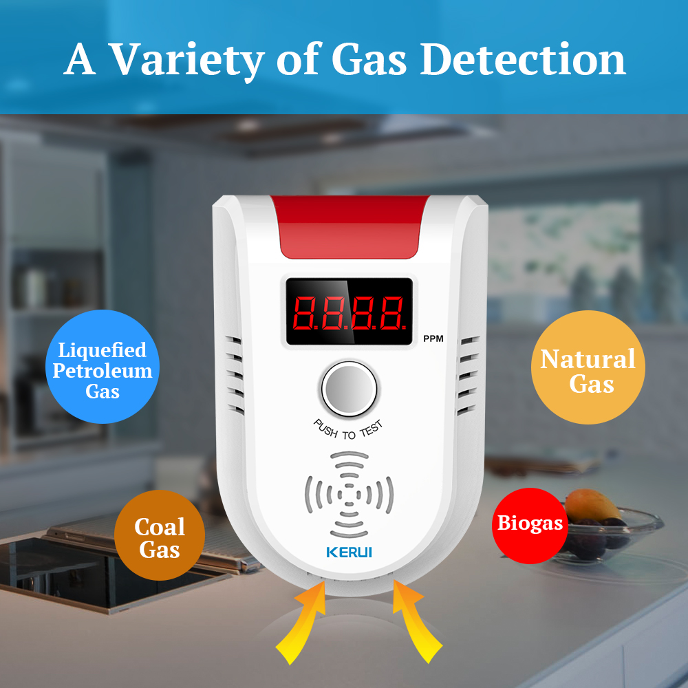 KERUI GD13 LPG GAZ Dedektörü A - Home Security Upgrades incelemesi ve fiyatı
