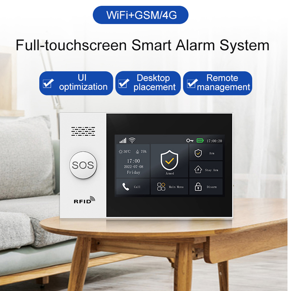 PGST107 4G Tuya akıllı ev alar - Home Security Product incelemesi ve fiyatı