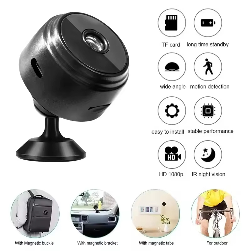 A9 Mini WiFi HD 1080P Güvenlik - Home Security Tech incelemesi ve fiyatı