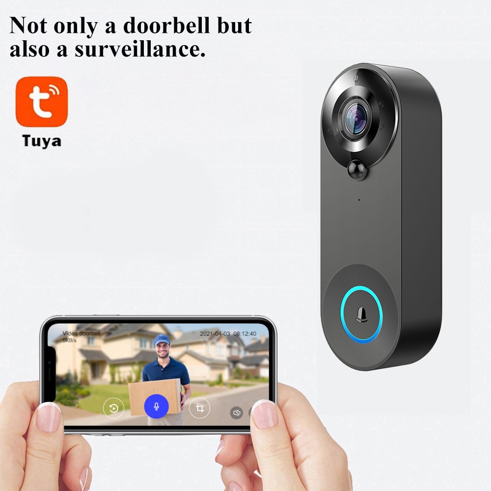 Tuya 1080P kablosuz WIFI kapı  - Home Security Tech incelemesi ve fiyatı