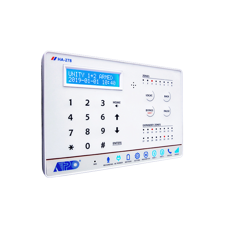 HA-278-D Uygulama Kontrollü 8  - Home Security Zones incelemesi ve fiyatı