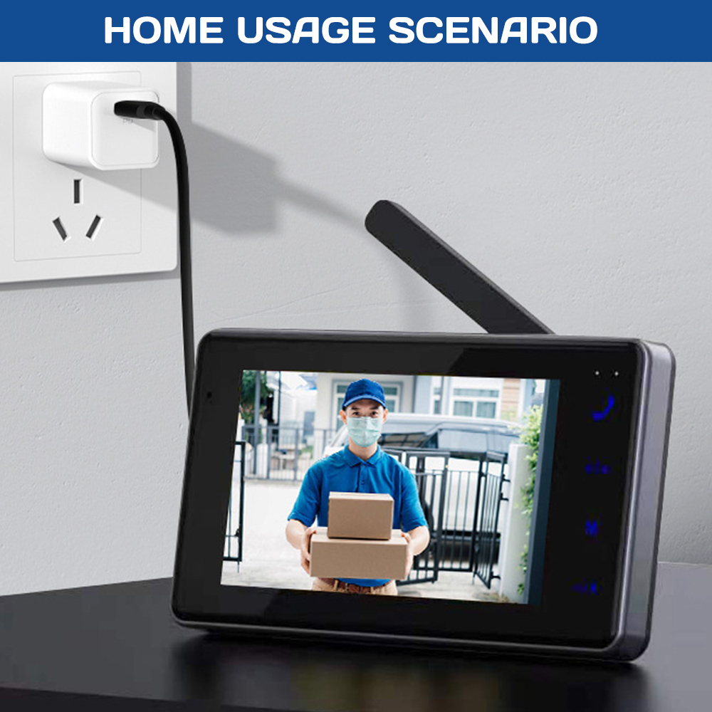 4.3 inç HD IPS Ekranlı Kablosu - Home Security Doorbell Camera incelemesi ve fiyatı