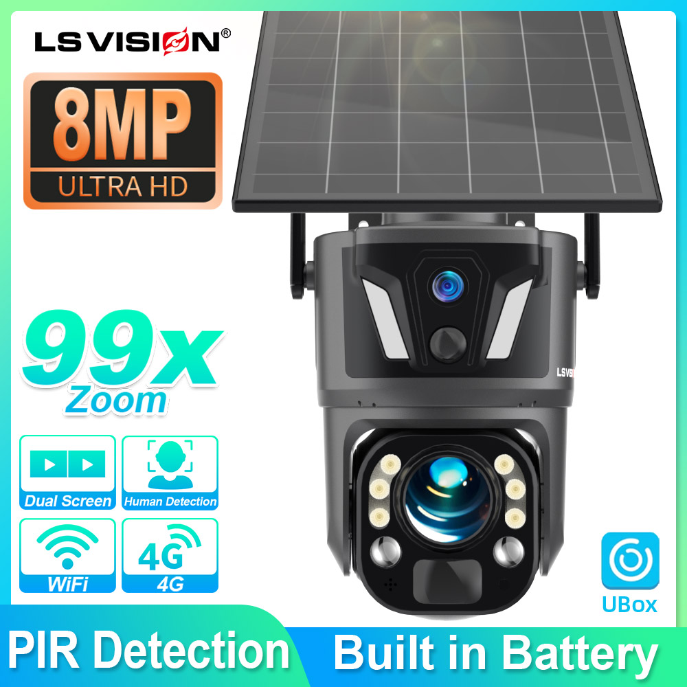 LS VISION 4K 8MP Dış Mekan Ev  - Home Security Product incelemesi ve fiyatı