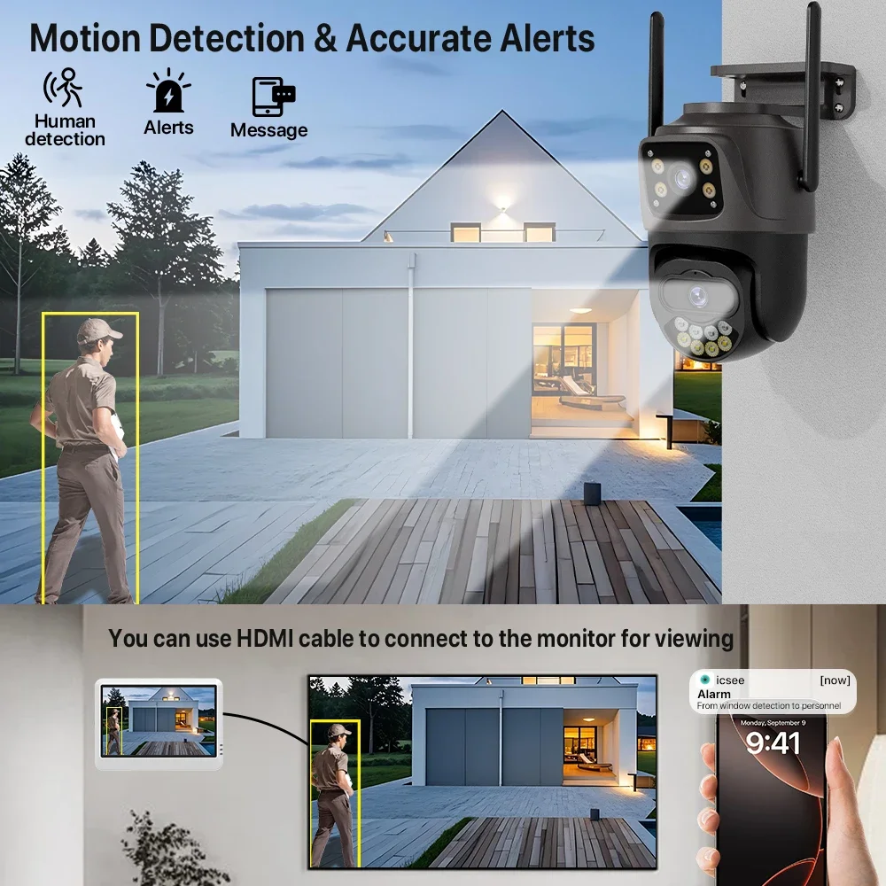 5MP WiFi Güvenlik 8 Kanallı NV - Home Security With Monitoring incelemesi ve fiyatı