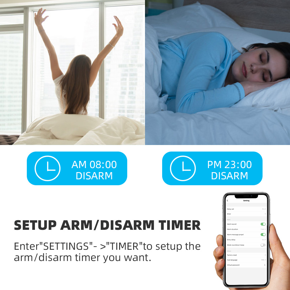 KERUI Tuya Akıllı WIFI Kablosu - Home Security Zones incelemesi ve fiyatı