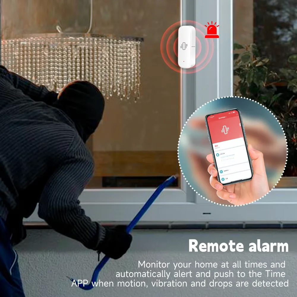 Akıllı ZigBee Titreşim Sensörü - Home Security With Monitoring incelemesi ve fiyatı