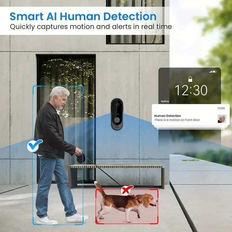 Video HD Kablosuz Su Geçirmez  - Home Security Doorbell Camera incelemesi ve fiyatı