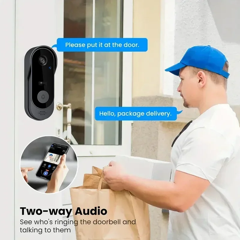 Video HD Kablosuz Su Geçirmez  - Home Security Doorbell Camera incelemesi ve fiyatı