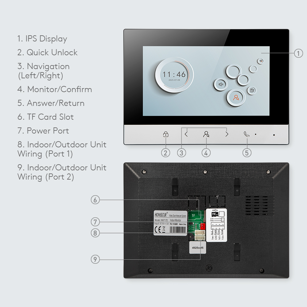 Tuya Akıllı WIFI İç Mekan Moni - Home Security With Monitoring incelemesi ve fiyatı