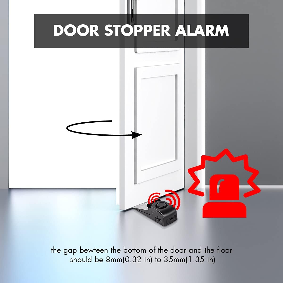 Kapı Durdurma Alarmı, 120DB Gü - Home Security For Apartments incelemesi ve fiyatı