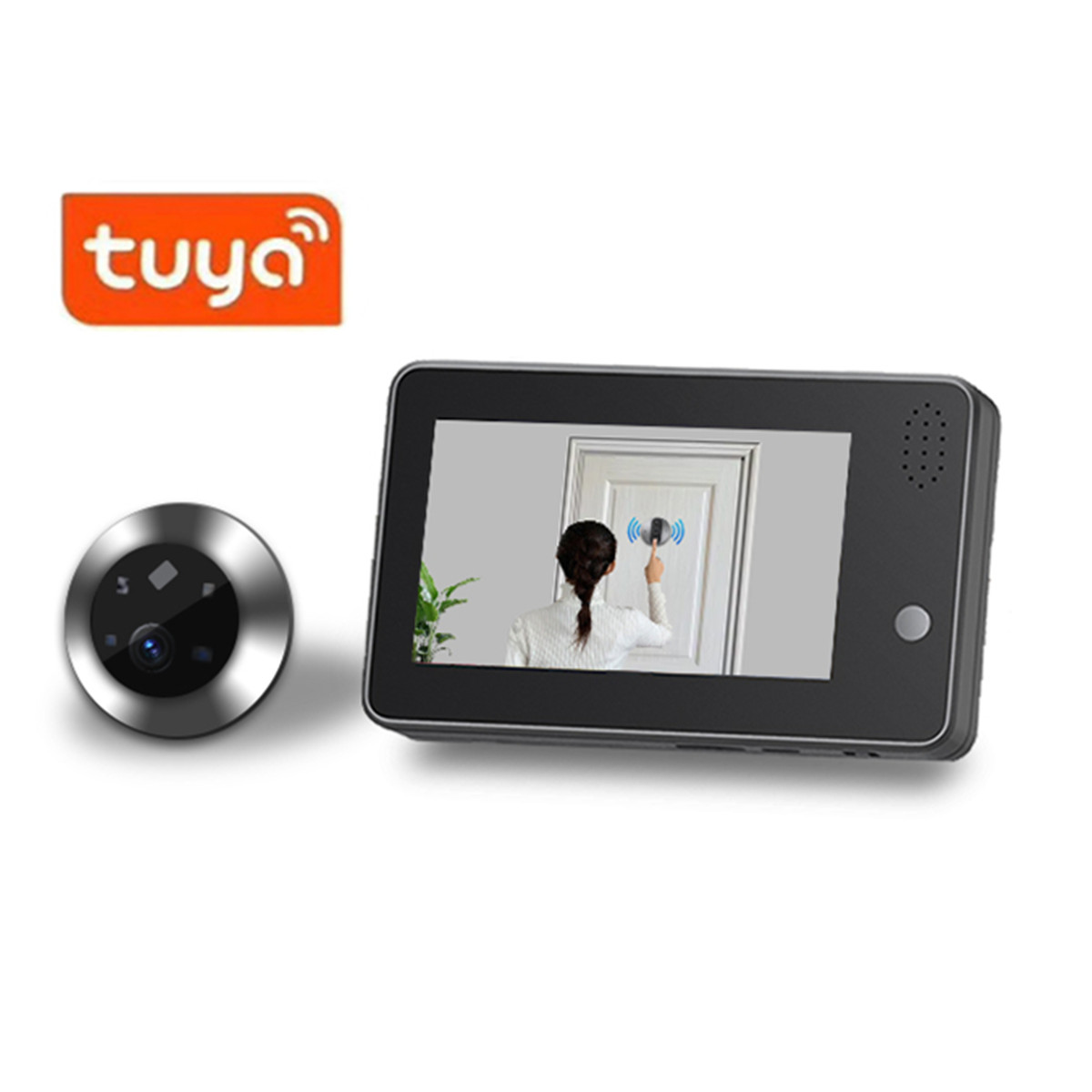 4.3 inç Tuya Smartlife WiFi Ka - Home Security Doorbell Camera incelemesi ve fiyatı