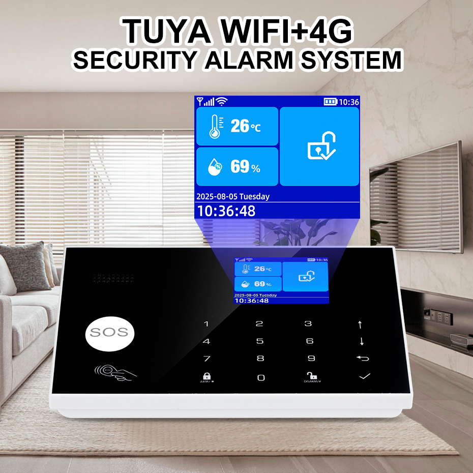 KERUI 4G Alarm Sistemi, Kablol - Home Security Zones incelemesi ve fiyatı