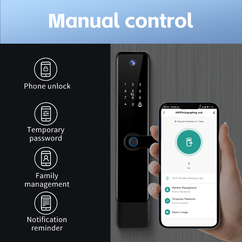 Parmak İzi Akıllı Kilit IC Kar - Home Security For Apartments incelemesi ve fiyatı