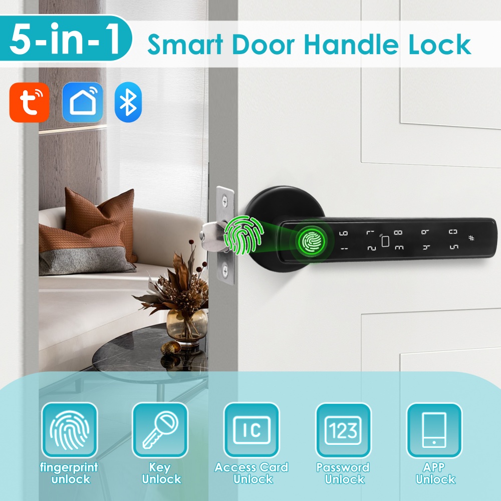 YFK Tuya 5'i 1 Arada Akıllı Ka - Home Security For Apartments incelemesi ve fiyatı