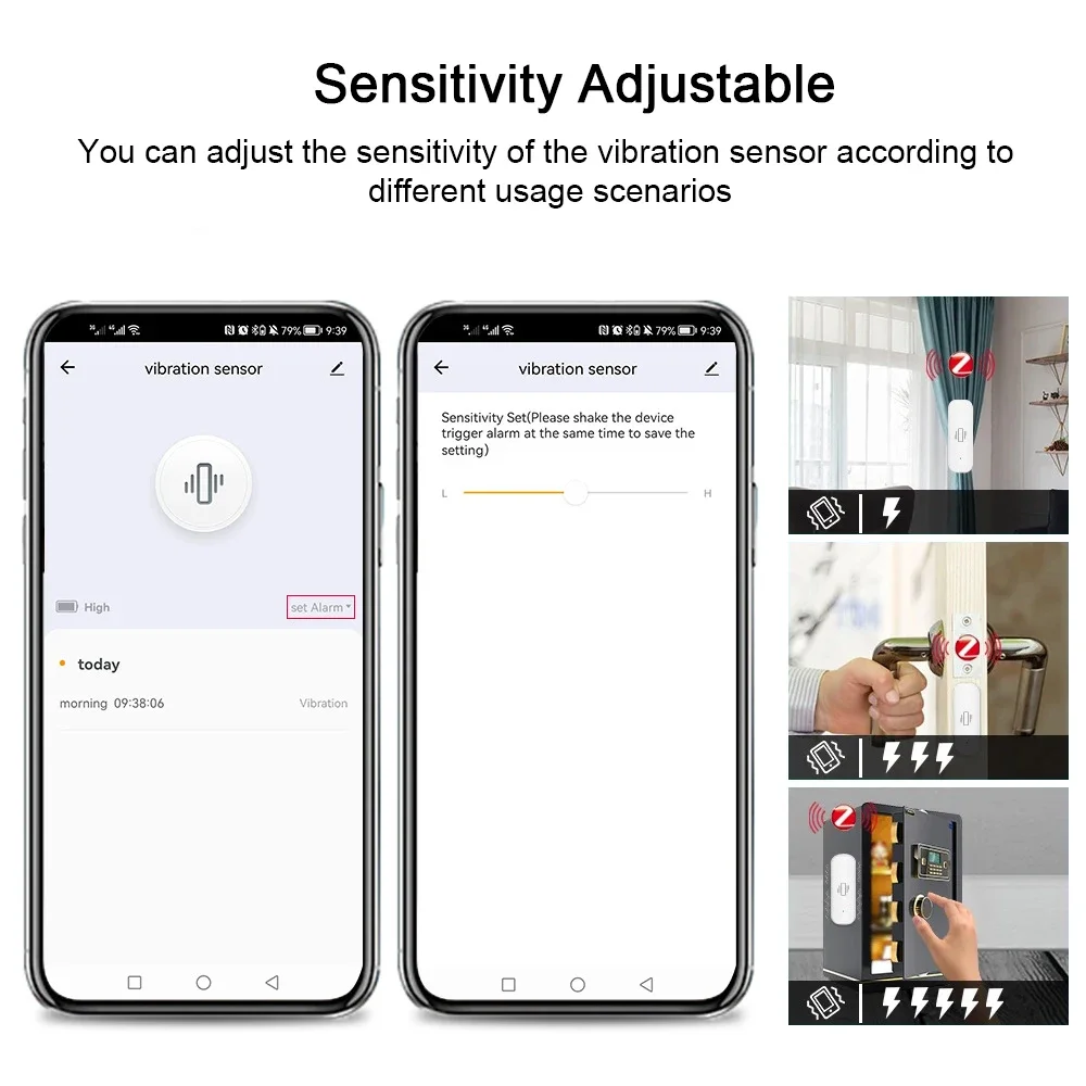 Tuya WiFi/Zigbee akıllı titreş - Home Security With Monitoring incelemesi ve fiyatı