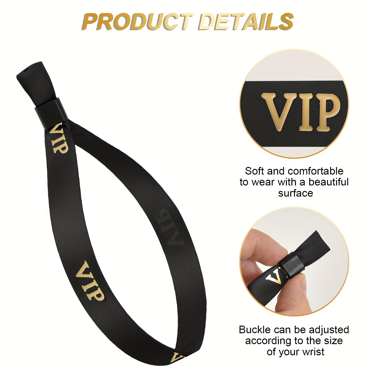10/20 adet VIP Kumaş Bileklikl - Home Security Product incelemesi ve fiyatı