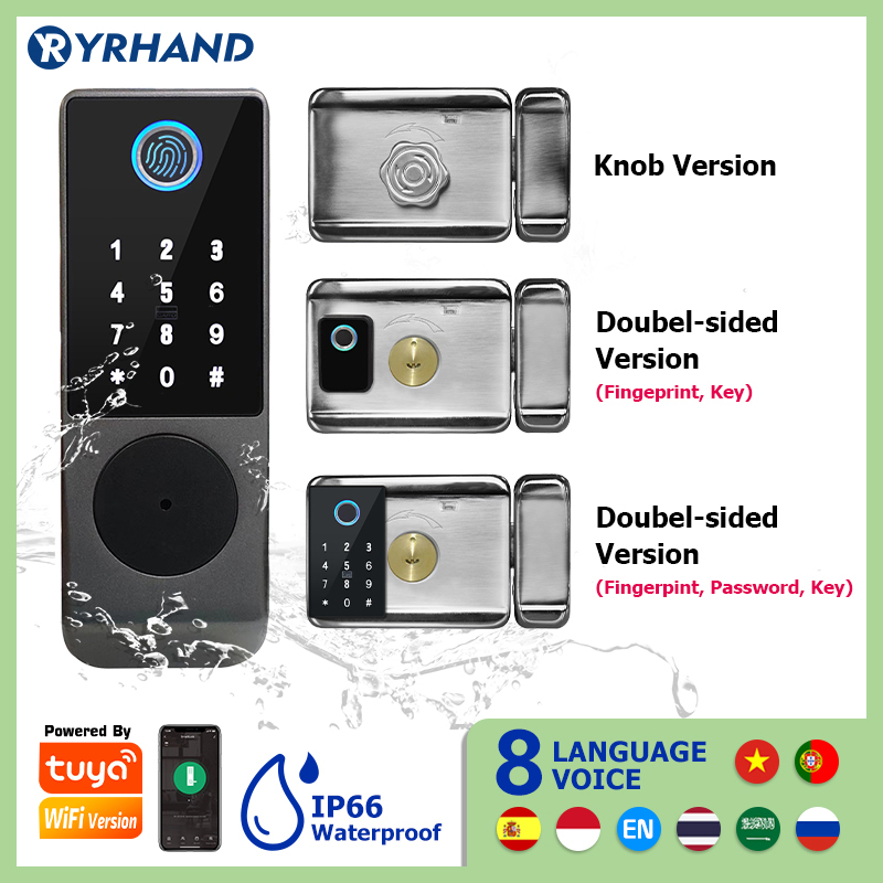 Tuya akıllı kilit su geçirmez  - Home Security Brand incelemesi ve fiyatı