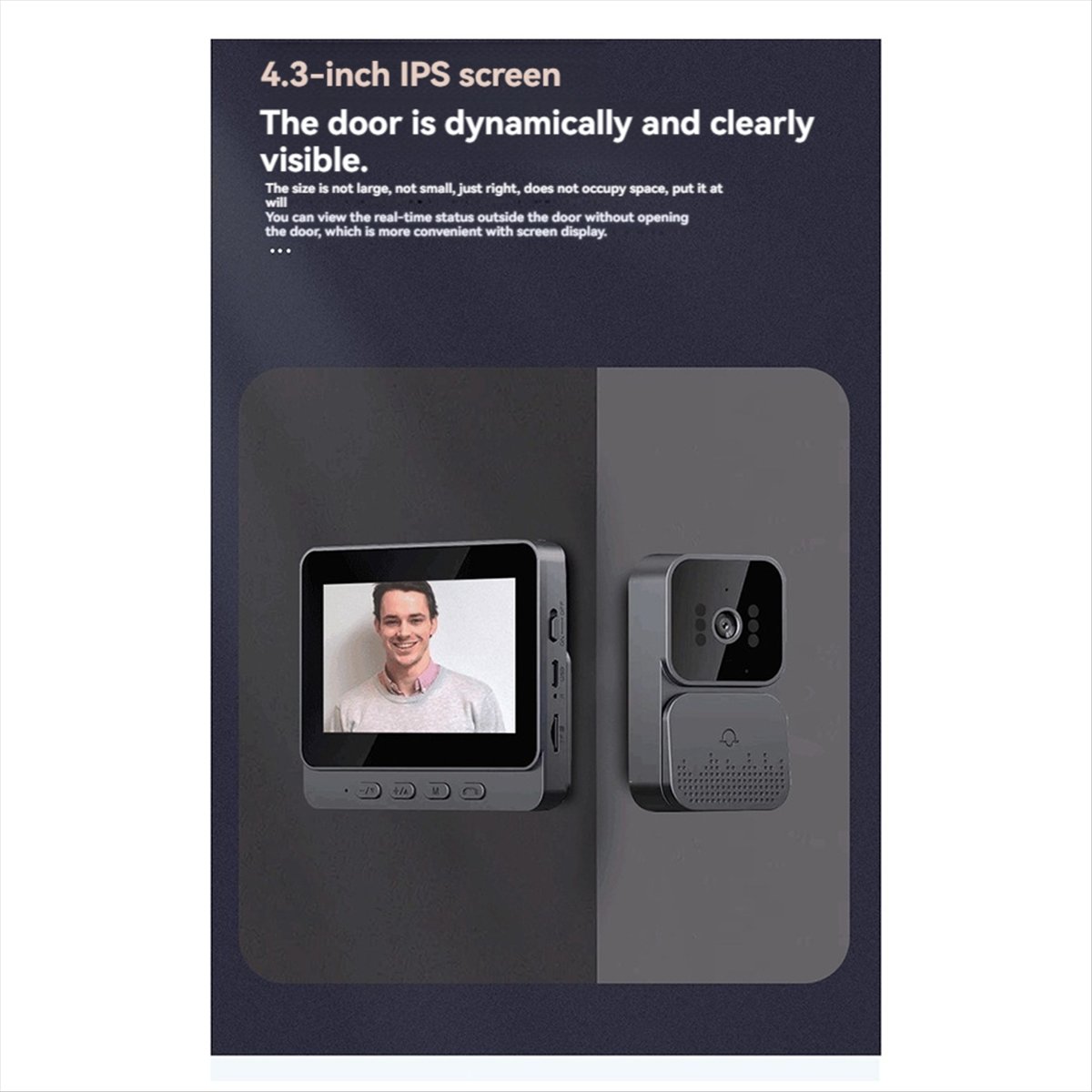 AU47 – Akıllı Kablosuz Kapı Zi - Home Security For Apartments incelemesi ve fiyatı
